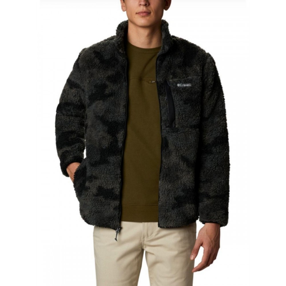 Columbia men's winter pass sales fleece full zip jacket
